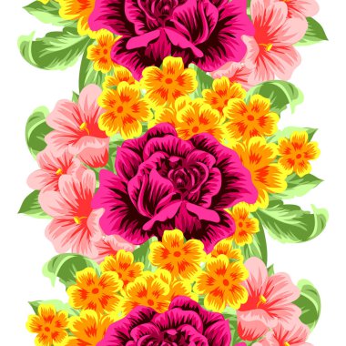 Kusursuz çiçek deseni 