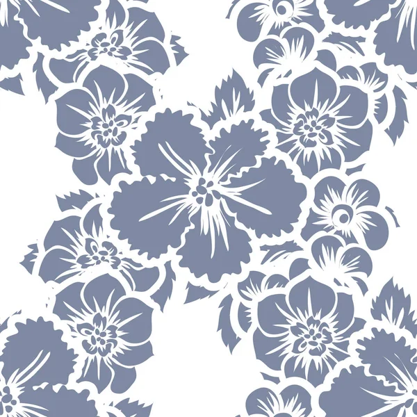 Style vintage fond floral — Image vectorielle