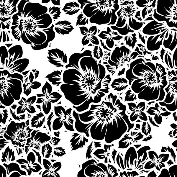 Style vintage fond floral — Image vectorielle