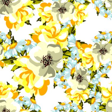 renkli yumuşak çiçek