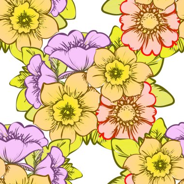 renkli yumuşak çiçek