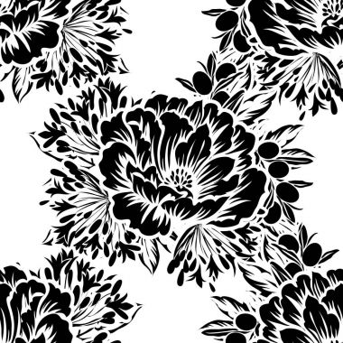 Vintage tarzı çiçek arka plan