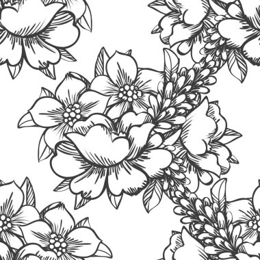 Kusursuz çiçek deseni 