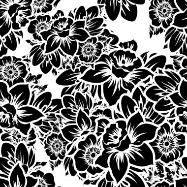 Vintage tarzı çiçek arka plan