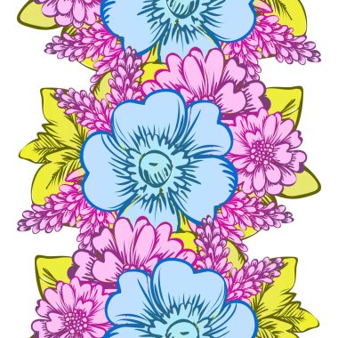 Kusursuz çiçek deseni 