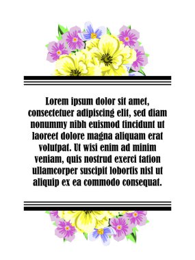 Elegance çerçeve çiçekli