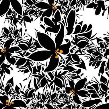 Vintage tarzı çiçek arka plan