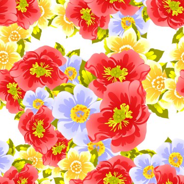 Vintage tarzı çiçek arka plan