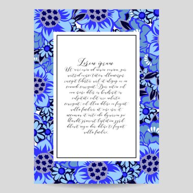 Elegance çerçeve çiçekli