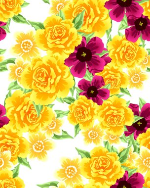 renkli yumuşak çiçek