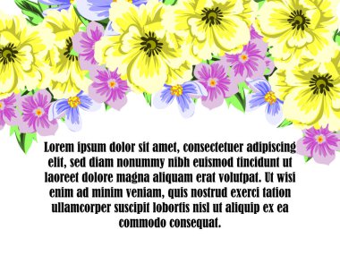 Elegance çerçeve çiçekli