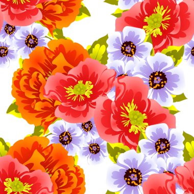 renkli yumuşak çiçek