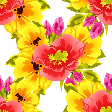 renkli yumuşak çiçek