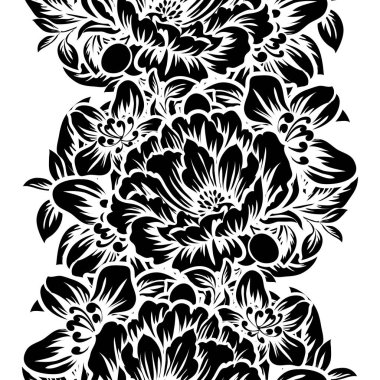 Vintage tarzı çiçek arka plan