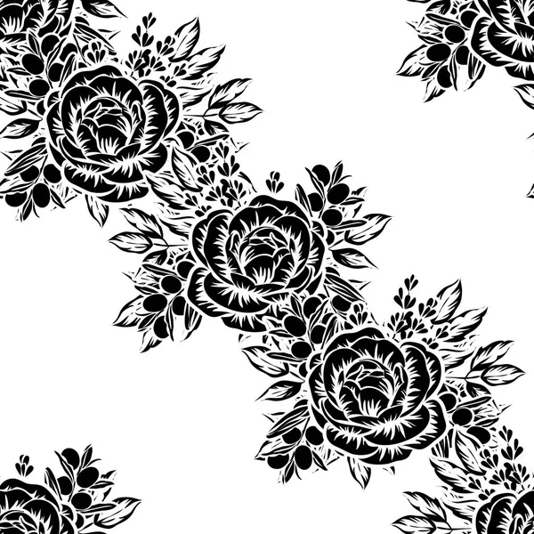 Vintage tarzı çiçek arka plan