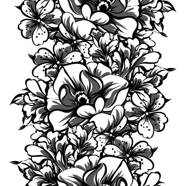 Vintage tarzı çiçek arka plan