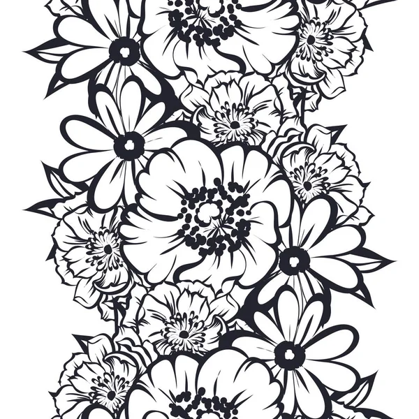 Vintage tarzı çiçek arka plan