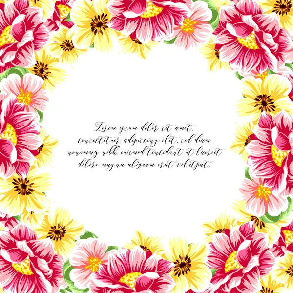 Elegance çerçeve çiçekli