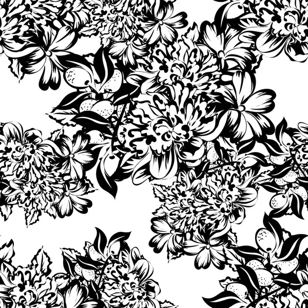 Vintage tarzı çiçek arka plan