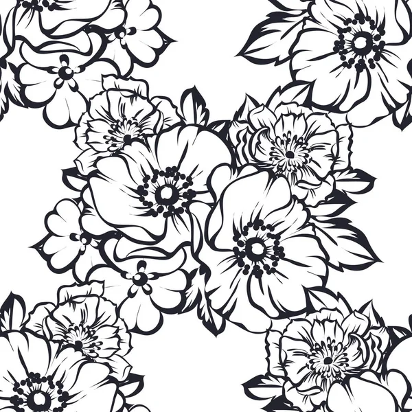 Vintage tarzı çiçek arka plan