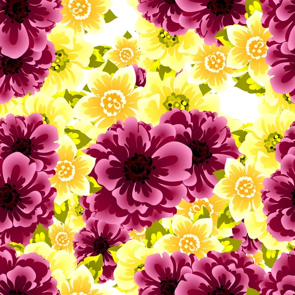 Sorunsuz güzel çiçek desenli