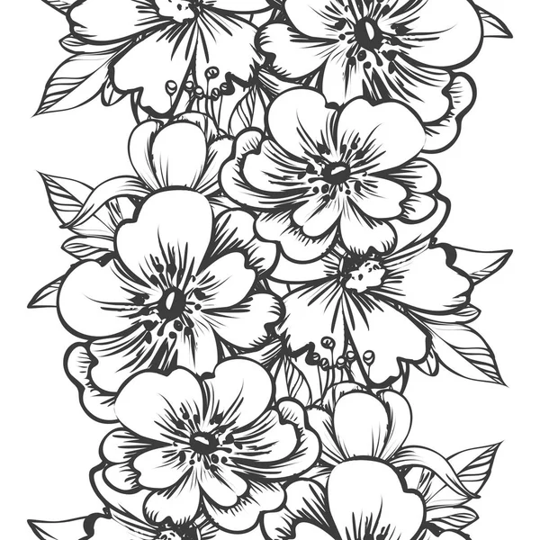 Kusursuz çiçek deseni 