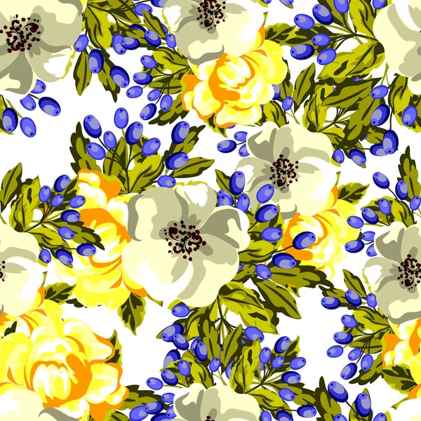 Kusursuz çiçek deseni 