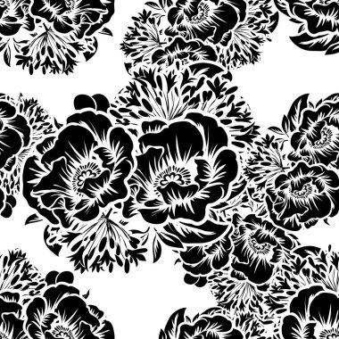 Vintage tarzı çiçek arka plan