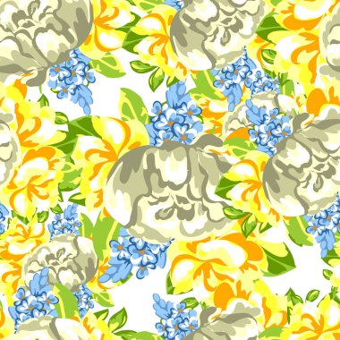 Kusursuz çiçek deseni 