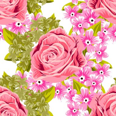 Kusursuz çiçek deseni 