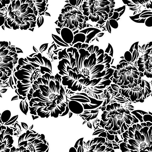 Vintage-Stil floralen Hintergrund — Stockvektor