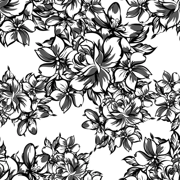 Vintage tarzı çiçek arka plan