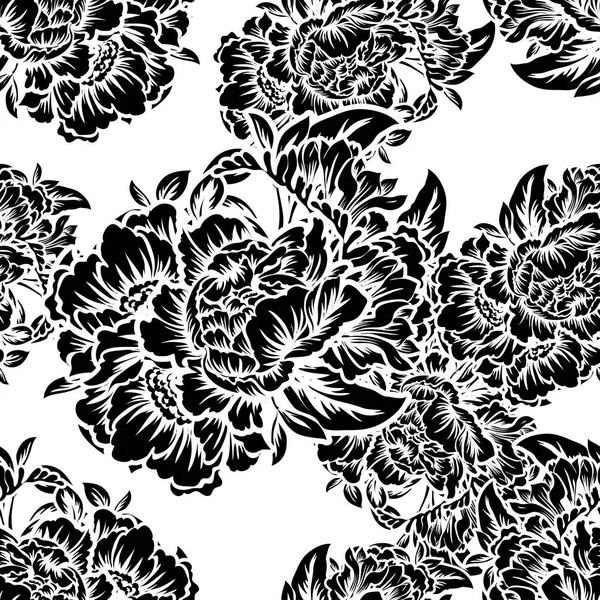 Style vintage fond floral — Image vectorielle