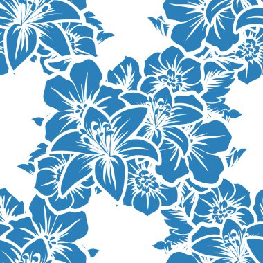 Kusursuz çiçek deseni