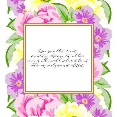 İhale çiçek davetiye