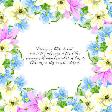 İhale çiçek davetiye