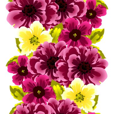 Kusursuz çiçek deseni