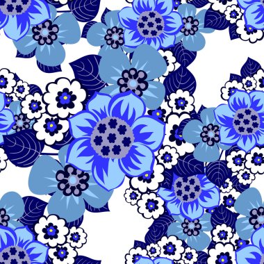 Kusursuz çiçek deseni