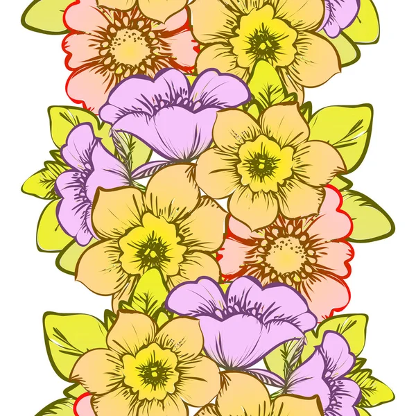 Kusursuz çiçek deseni