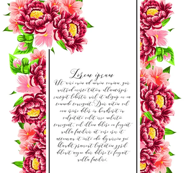 İhale çiçek davetiye