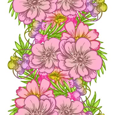 Kusursuz çiçek deseni