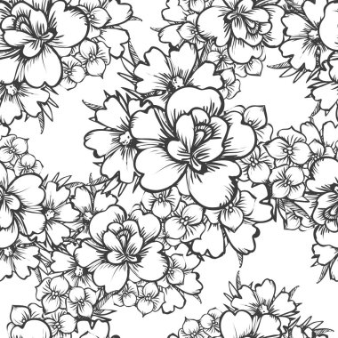 Kusursuz çiçek deseni