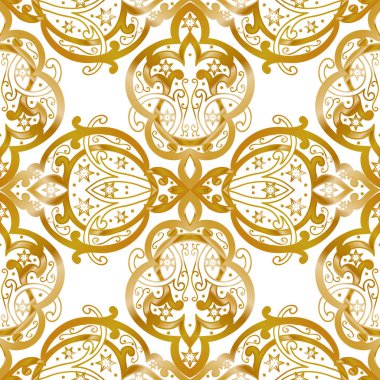 Kusursuz tek renkli süsleme deseni