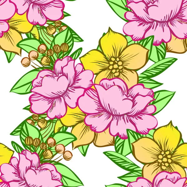 Kusursuz çiçek deseni