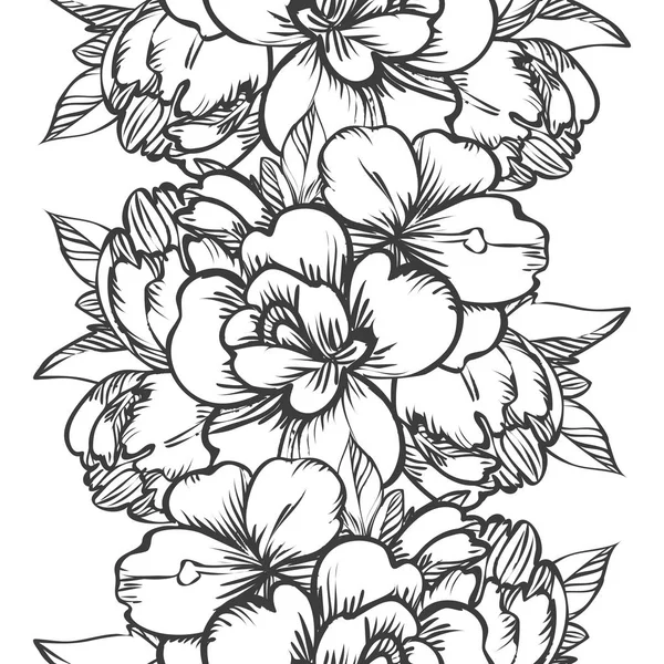 Kusursuz çiçek deseni