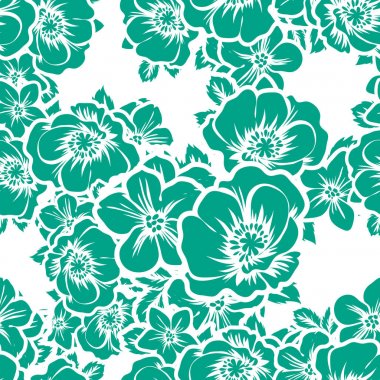 Kusursuz çiçek deseni