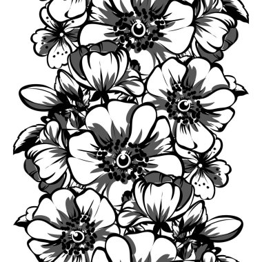 Kusursuz çiçek deseni