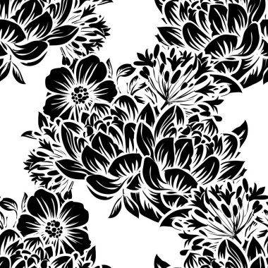 Kusursuz çiçek deseni