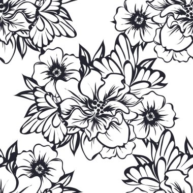 Kusursuz çiçek deseni