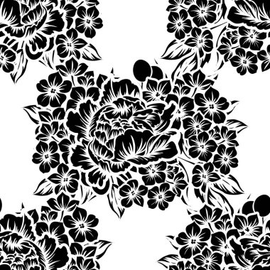 Kusursuz çiçek deseni